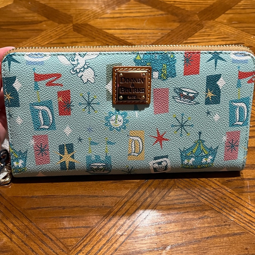 Disney Dooney and Bourke Fantasyland Wallet - Picture 1 of 15